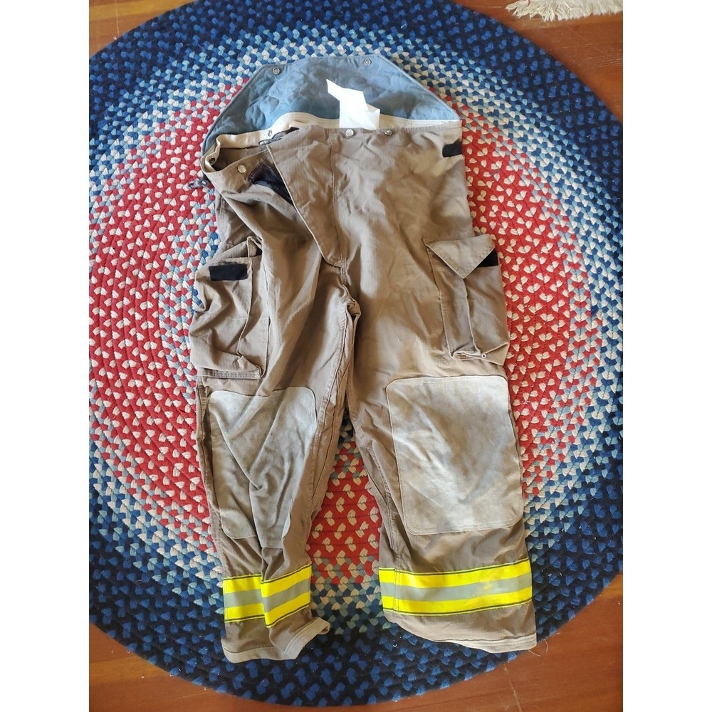 Retired Firefighter‎ Gear Turnout Pants FIRE USED Size 48 X 28 SHELL ONLY!!